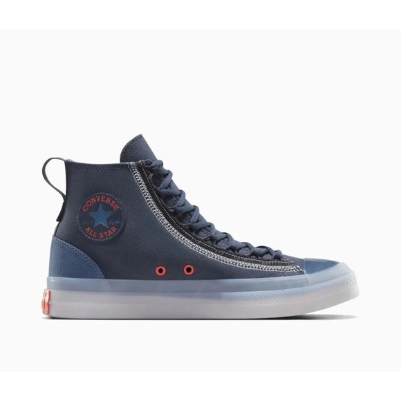 NIB Converse Chuck Taylor All Star CX EXP2 Dark Blue Orange M 8/ W 10 A14296C - Picture 9 of 11